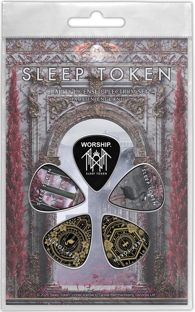 Sleep Token - Even in Arcadia - Plectrum - 5-pack 1.00 mm