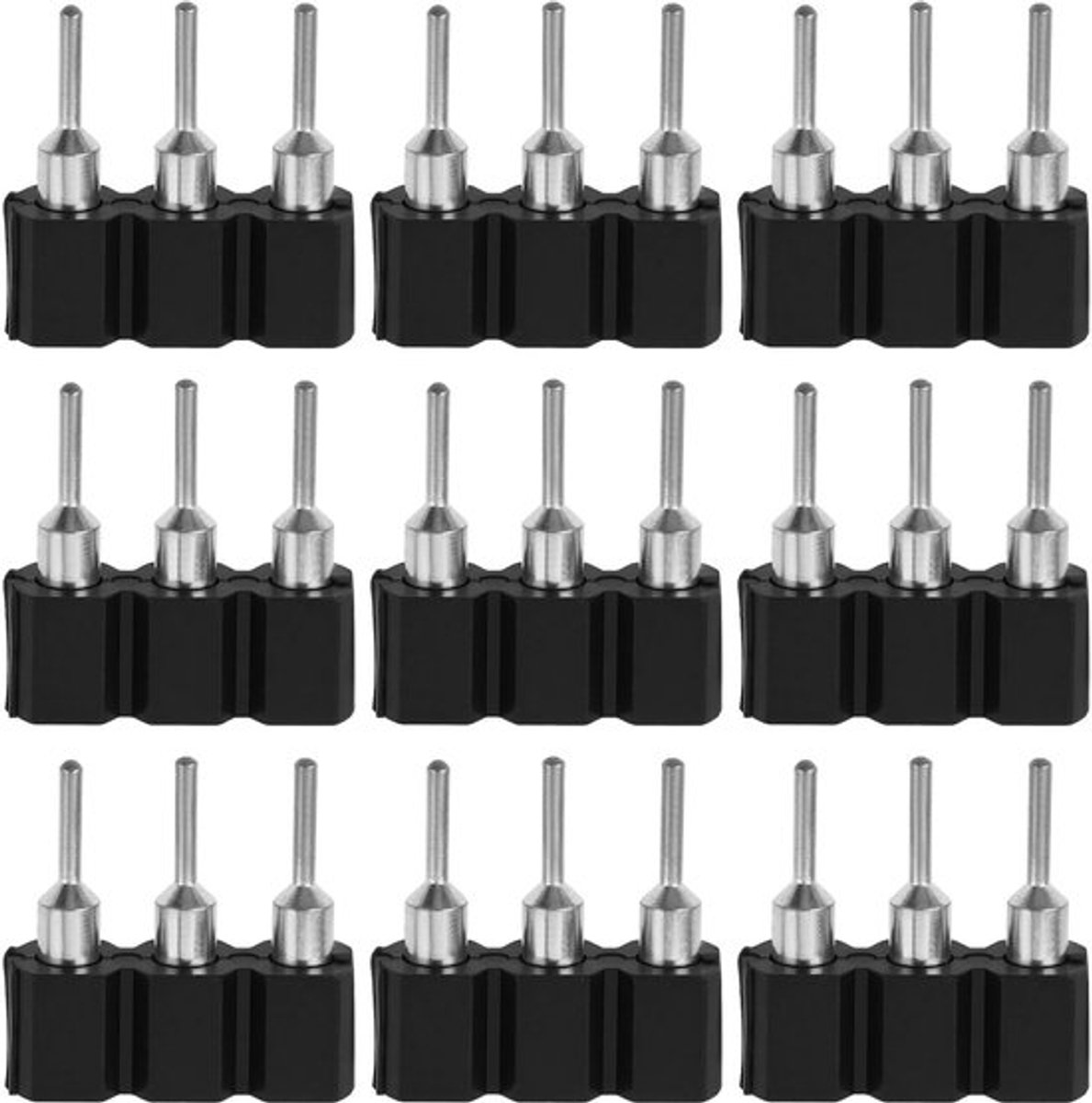 Transistor Socket 40 Stuks - 3Pin/2.54mm - Compatibel met Fuzz Gitaareffectpedalen - Geschikt voor PCB/Vero-boards - Plug-in Ontwerp - Duurzaam Materiaal - Transistorhouder