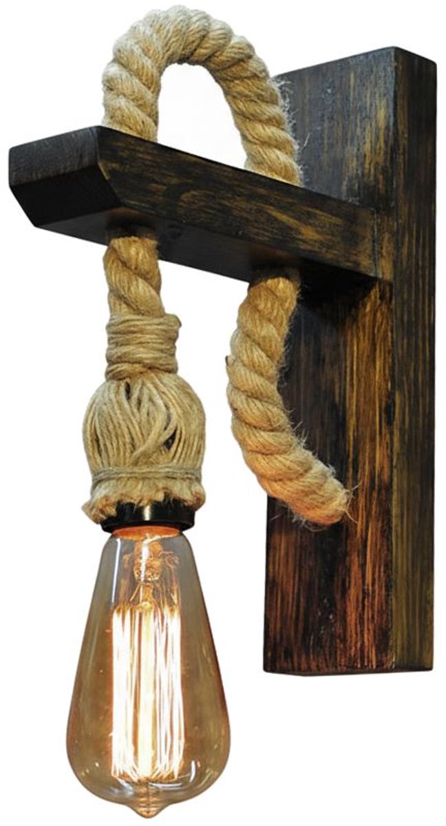 Asir - Wandlamp - Beige - 40 x 20 x 20