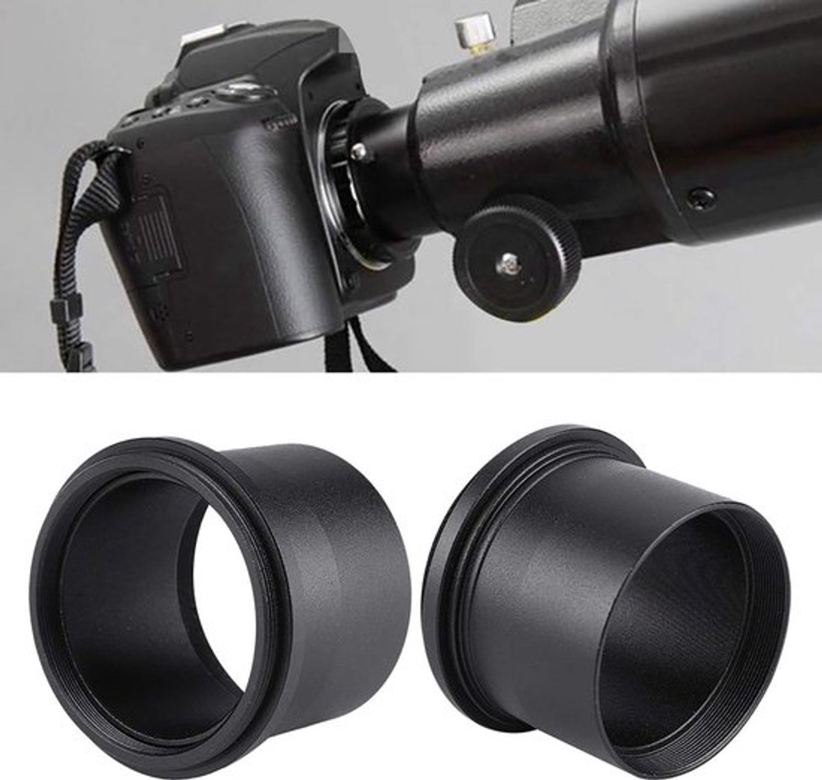 2 Inch Verlengbuis - Telescoop Adapter - Optimale Reflectie Minimizing - 2 Inch Formaat - M42 Naar M48 - Geschikt voor Astronomische Tele...