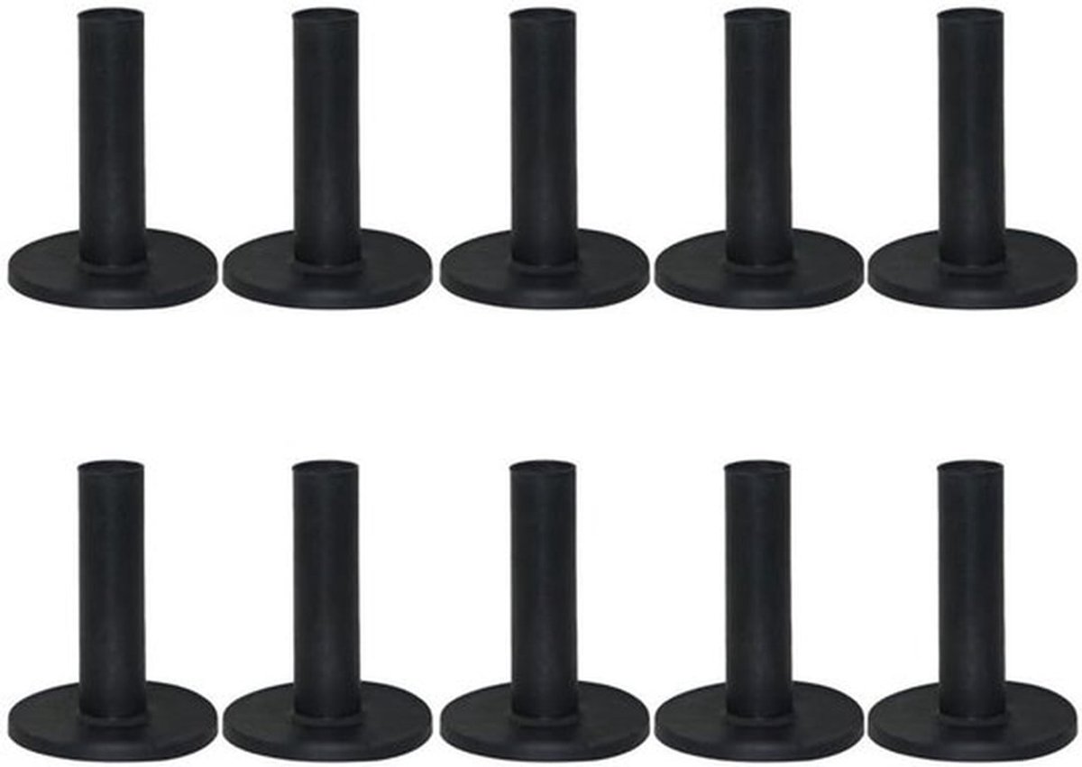 Golf Tees 10 Stuks - Rubber Tees 58/68/85 mm - Golf Accessoires - Driving Range - Ideaal voor Afslaan - Duurzaam Materiaal - Golfballen