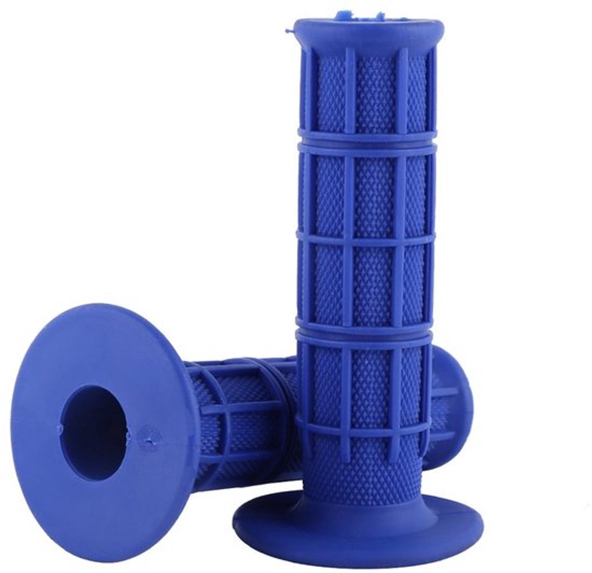 Motorstuurgrepen Antislip - Set van 2 - Rubber - 7/8" - Totale grootte 12 x 6 cm - Installatiegat 22 mm - Handgrepen