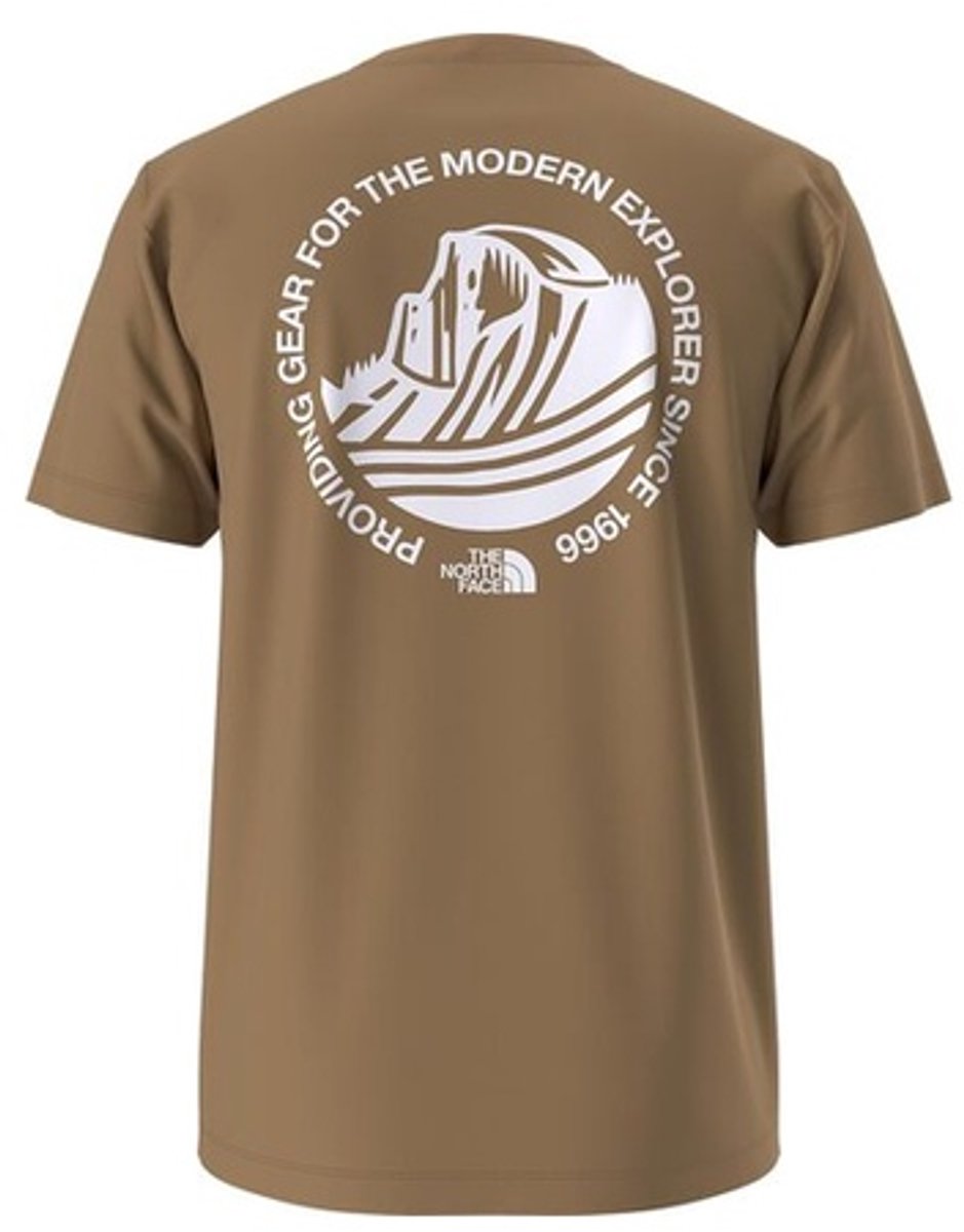 The North Face Heren Mountainscape Regular T-shirt UTILITY M Bruin