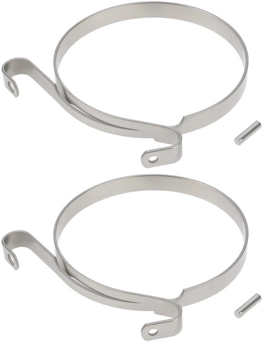 Ketting Remband Set - 2 Stuks - Compatibel met Husqvarna 550/550XP/550XPG/560XP/545XP/555 - Hoogwaardige Metaal - Eenvoudig te Installeren - Kettingzaagonderdelen