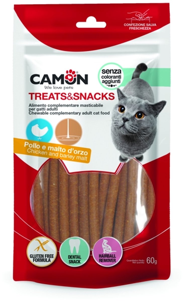 Kipsticks voor Katten 8,5 cm 60 g