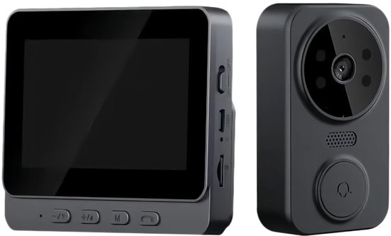 Videodeurbel - Visueel intercomsysteem - Slimme Videodeurbel - Uitgerust met Camera en Display - 4,3-inch 1080p HD-display / 170° Groothoek / Nachtzicht / Tweeweg Spraakbediening — afbeelding 5