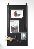 Navaris Magnetisch Memobord Met Accessoires - 40 x 60 cm - Uitwisbaar Whiteboard met Marker en Magneten - Magneetbord Stenen Muur Ontwerp Navaris Magnetisch Memobord Met Accessoires - 40 x 60 cm - Uitwisbaar Whiteboard met Marker en Magneten - Magneetbord Stenen Muur Ontwerp