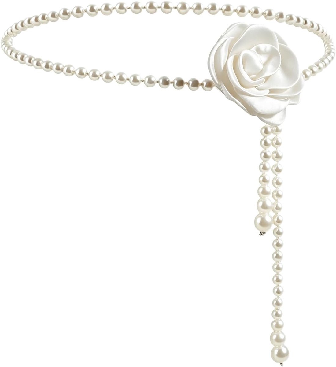 Verstelbare Tailleketting met Kristallen en Strass, Glinsterende Riem voor Dames, Perfect voor Feestjes, Bruiloften en Avondkleding