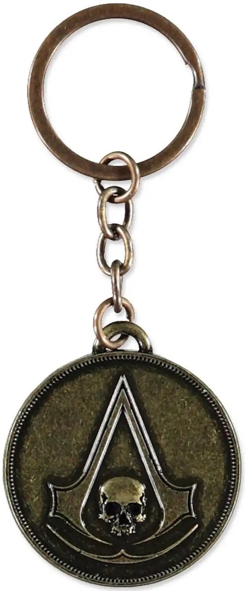 Assassin's Creed - Assassin's Creed Black Flag Coin Sleutelhanger - Koperkleurig