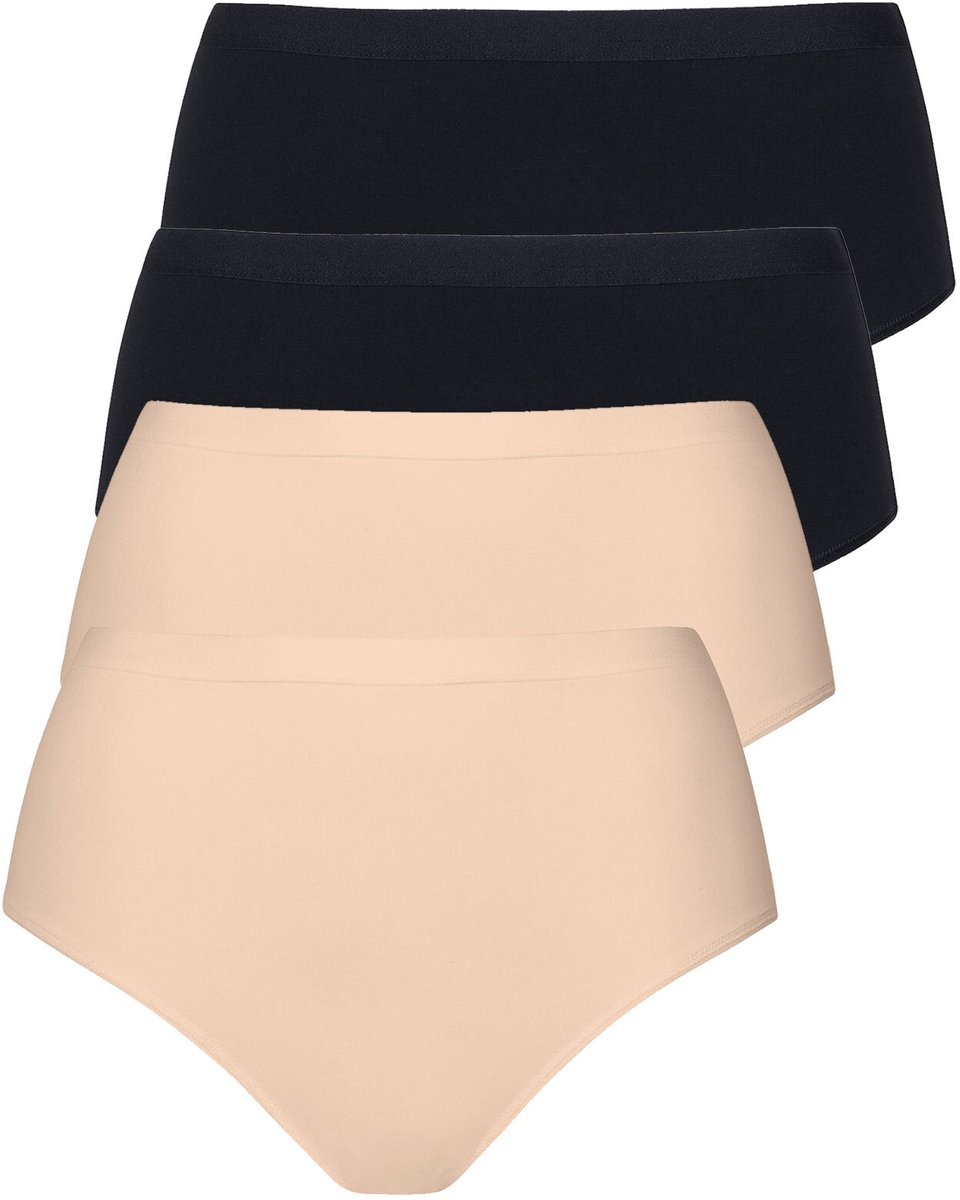 Verpakking van 4 dames taille slips Kaia