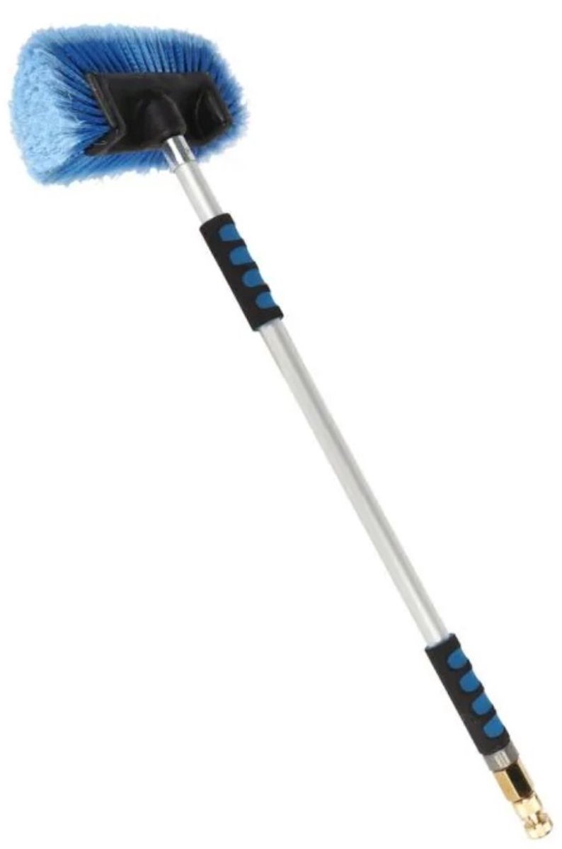 Wasborstelset Aluminium 80 cm met Waterstop en Watertoevoer | Per Set