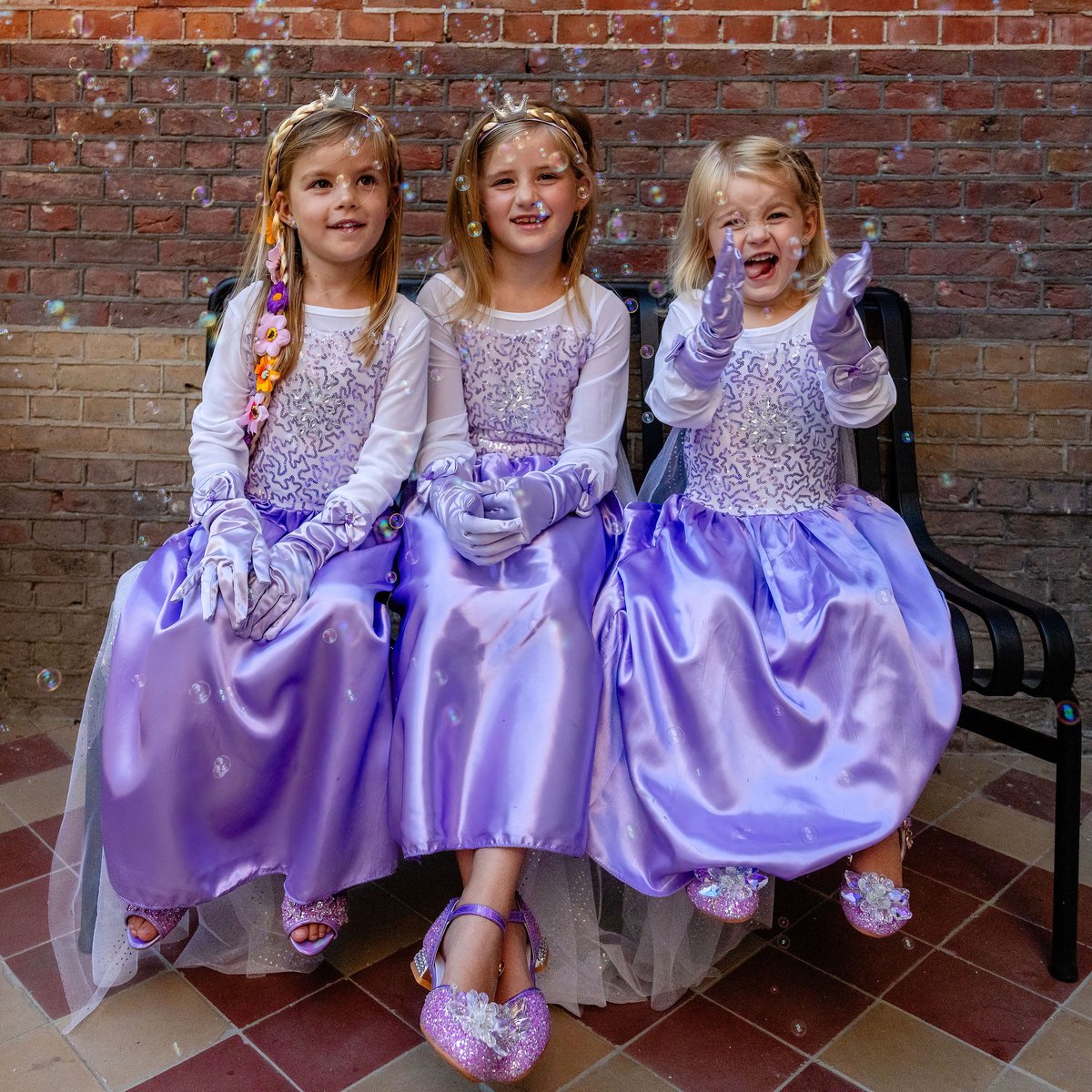 Het Betere Merk - Elsa prinsessenjurk - Paarse prinsessenjurk — afbeelding 3