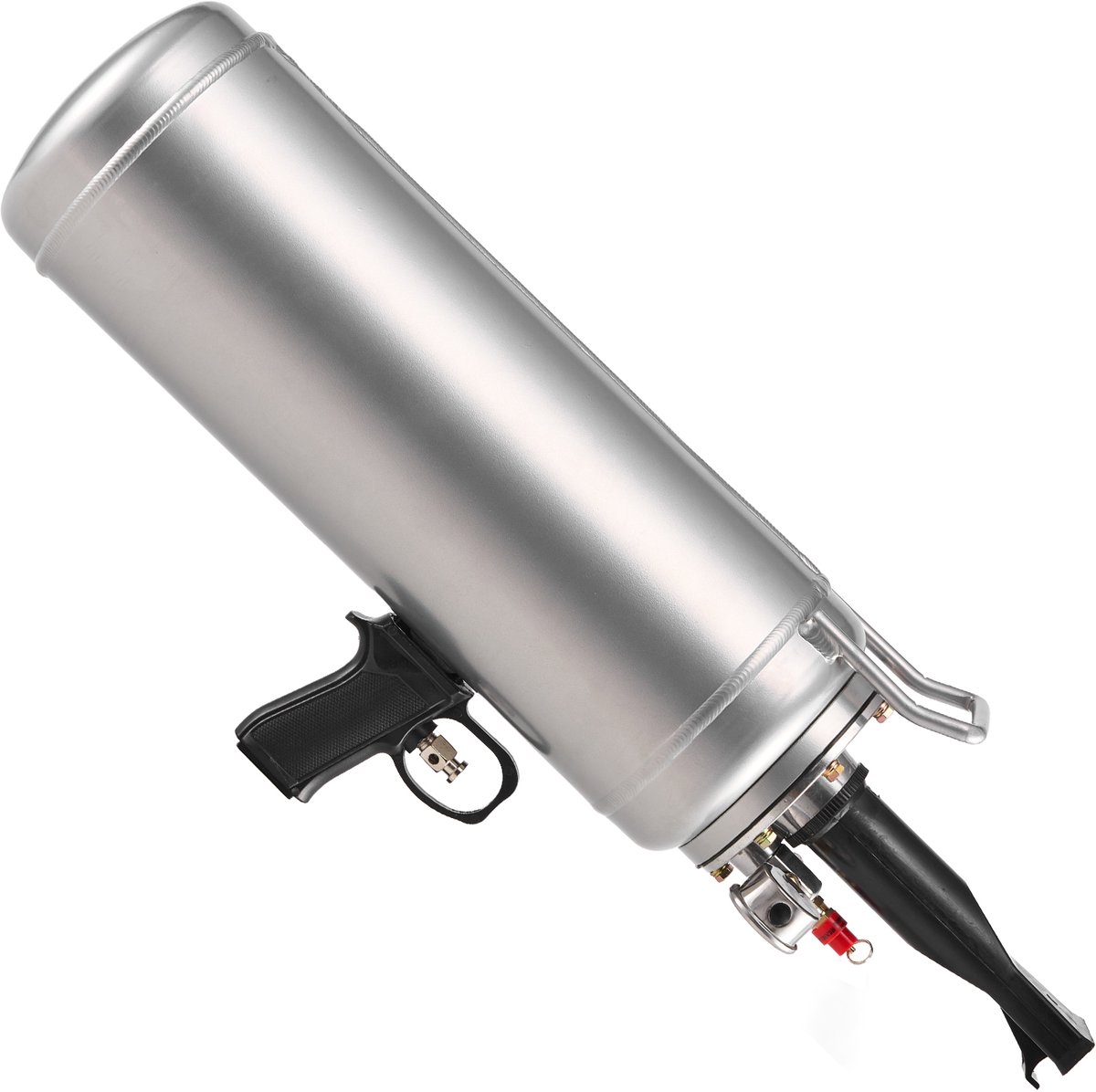 Luchtbandenrandblazer 10 L Handmatige Bandenpomp, Draagbare Luchtcompressor voor Auto, Motor, SUV, Pick-up en ATV, 0,6-0,8 MPa, Zilver
