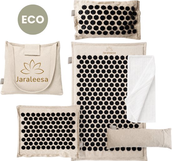 Jaraleesa XL Spijkermat 6-delige Set in beige