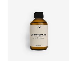 NOTFORTOMORROW - Lithium Orotate - 0.5 mg elemental - lithium zuiverheid van 98,5% - 250 ml