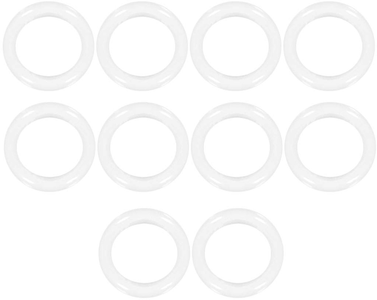 SnelShoppen - 10 stuks siliconen O-ringen 4mm binnen диаметraal 10mm buiten диаметraal 3mm breedte - duurzaam en flexibel voor mechanische toepassinge