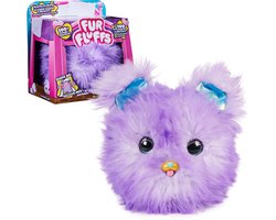 Fur Fluffs - Interactieve Fluffy Knuffel - Paars