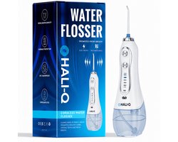 Hali-Q - Elektrische Waterflosser - Draadloos - Met Fijne Waterstraal - Krachtige Batterij - Waterproof IPX7