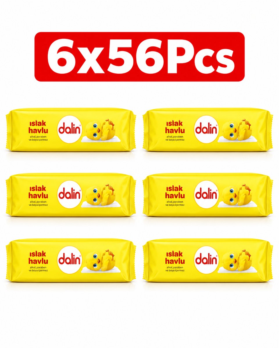 Dalin Baby billendoekjes | 336 stuks