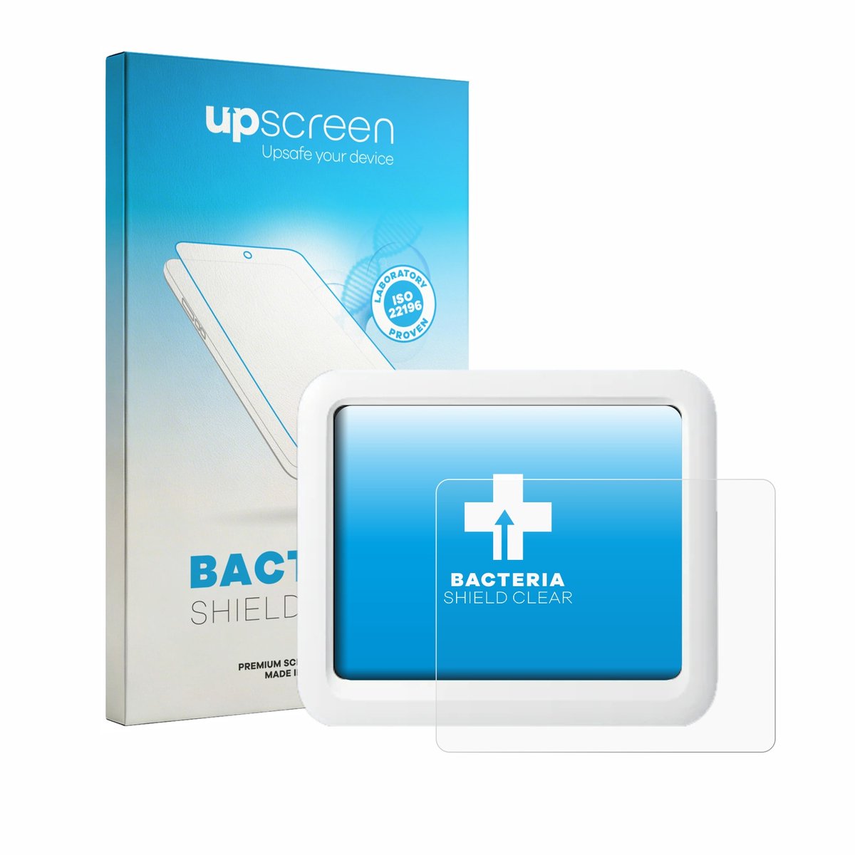 upscreen - Screenprotector voor SwitchBot Meter Pro - Folie Beschermfolie transparant antibacterieel
