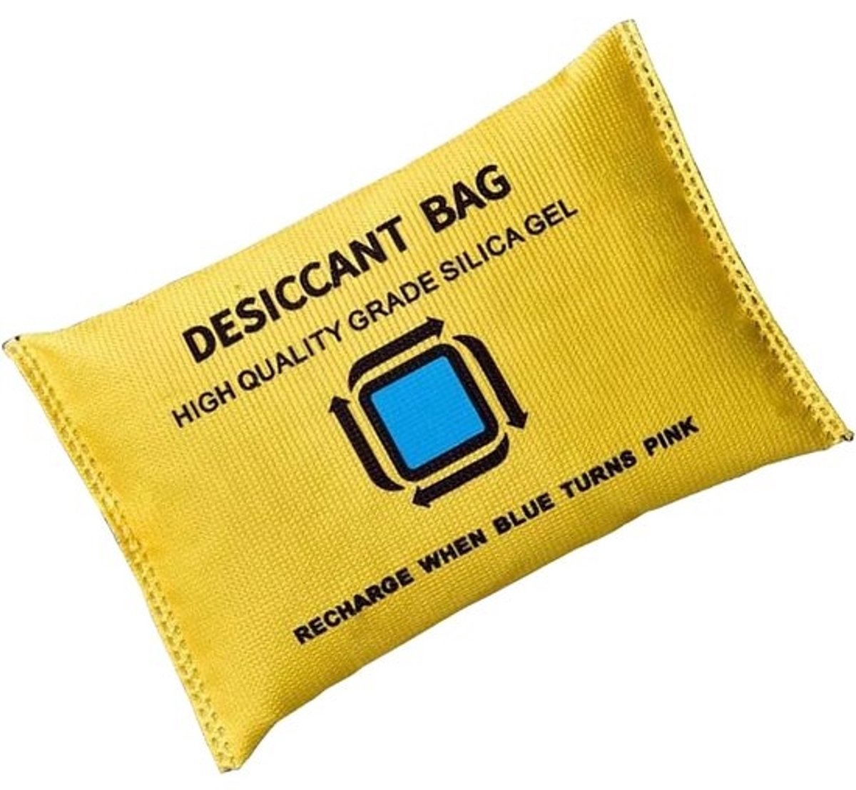 Droogmiddelpakketten - Vochtabsorberend - Vochtregulatie - Herbruikbaar - 14x8.6cm - Grijs