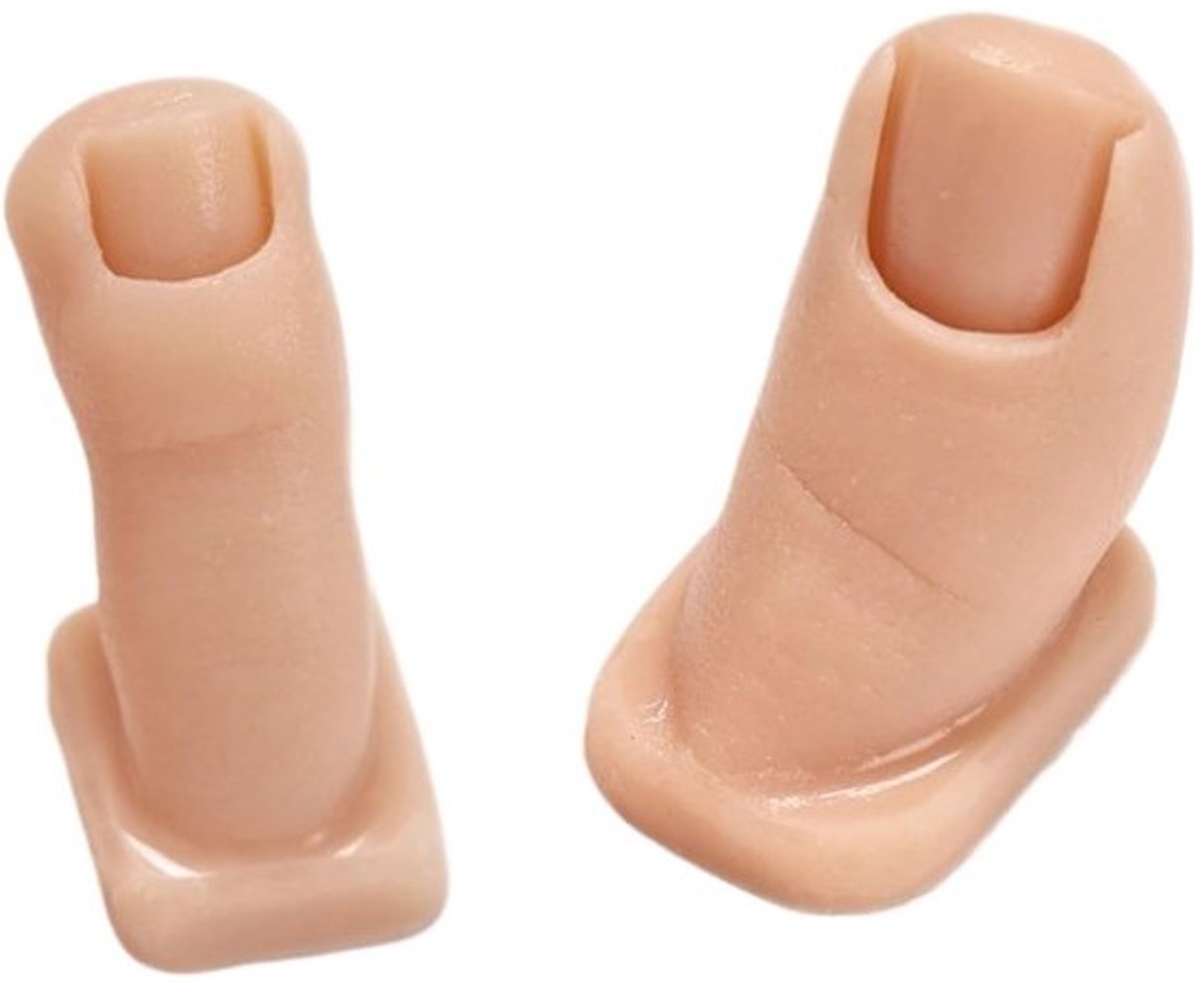 Nep Teennagels - Oefen Voet - Pedicure Training - Antislip Ontwerp - 6.9 x 6 x 4.3 cm