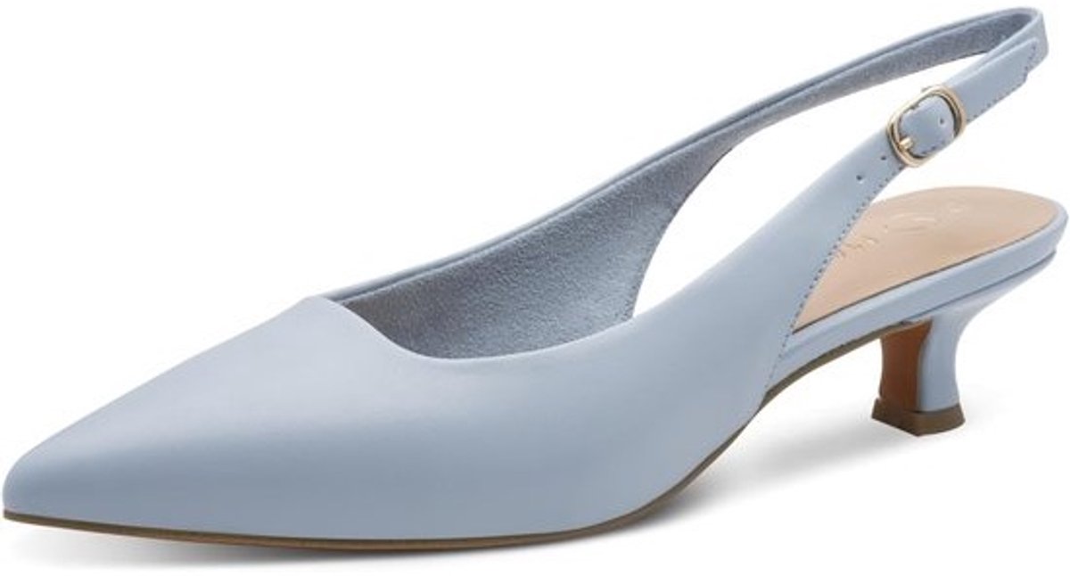 Dames Slingpumps - Elegante Schoenen - Feest en Kantoor - Vegan Materiaal - 40 mm Hak - Zwart