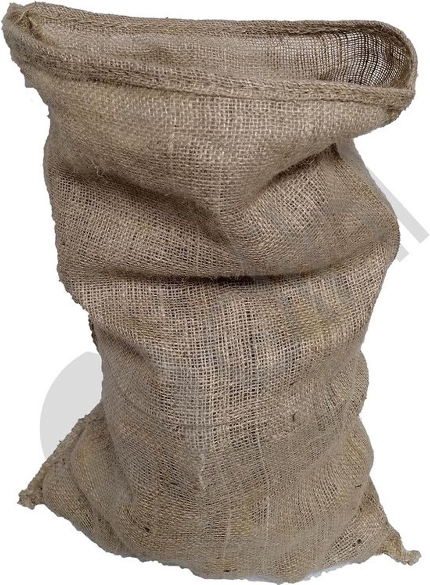Jute Zakken - Hessische Zakken - Opslag Aardappelen - Sterk Scheurbestendig - 50 x 80 cm - Natuurlijk