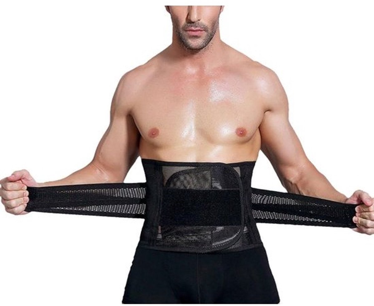 Taille Trainer - Buik Controle - Lichaam Slanker - 360 Graden Controle - XXL Lengte 115cm - Zwart