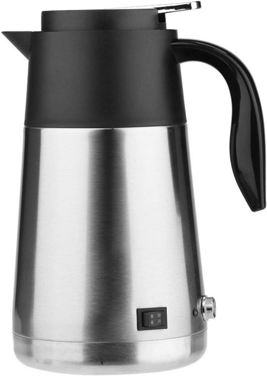 Grote Capaciteit Auto Waterkoker 12V 24V voor Vrachtwagen en Auto, RVS