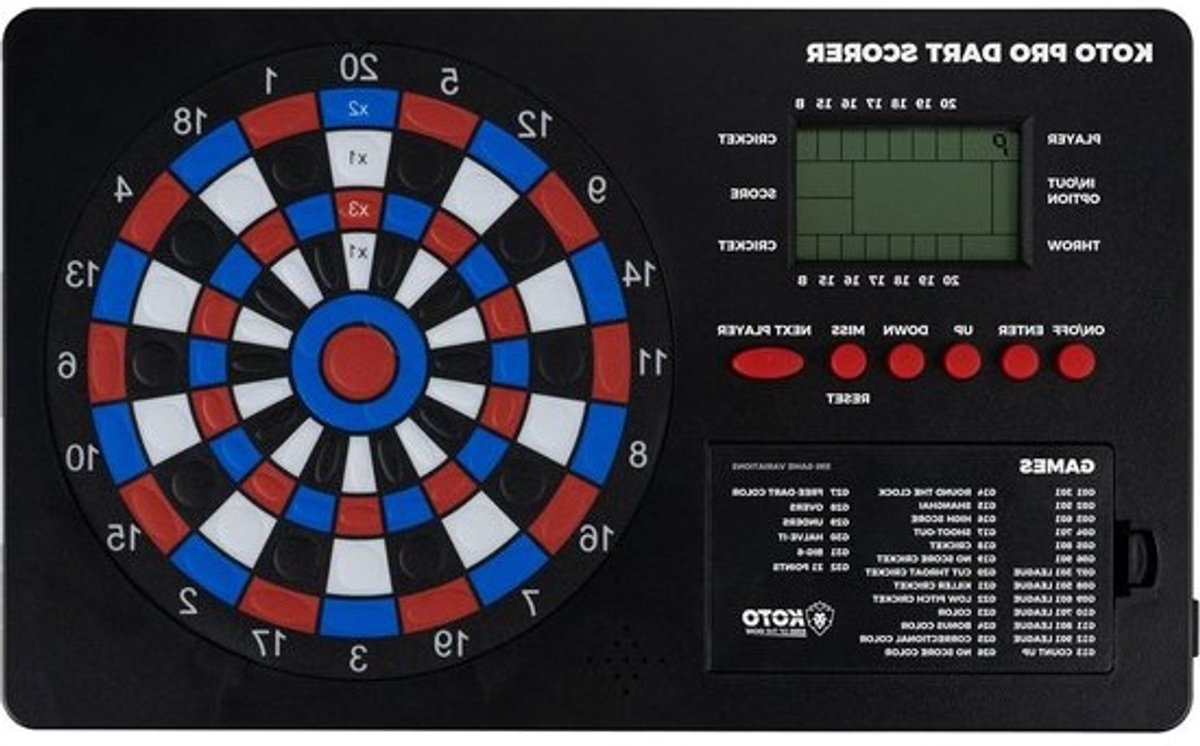 Pro Dart scorer - Elektronische scorebord voor darts