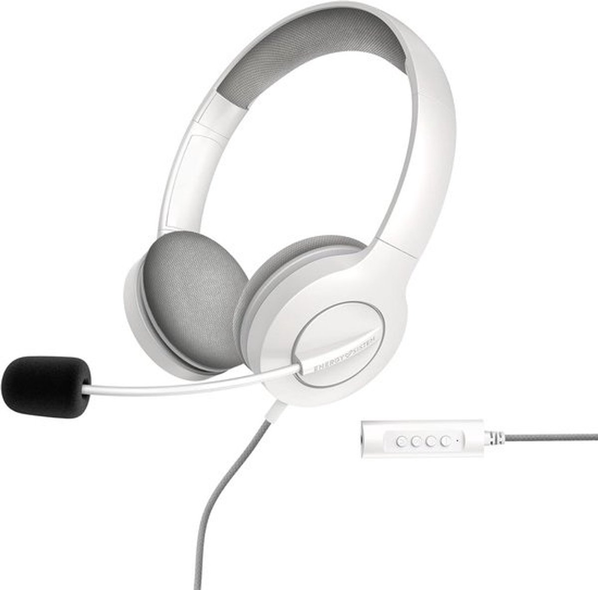 Office Headset met 3,5 mm Jack en USB-aansluiting - Ideaal voor Videoconferenties