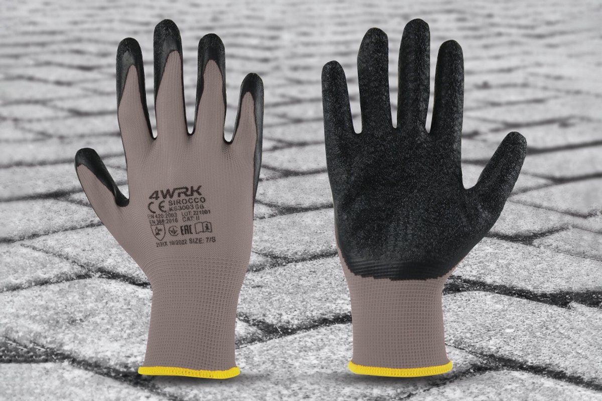 SIROCCO GB Werkhandschoenen-Veiligheidshandschoenen-Montagehandschoenen -12 paar maat- 9/L
