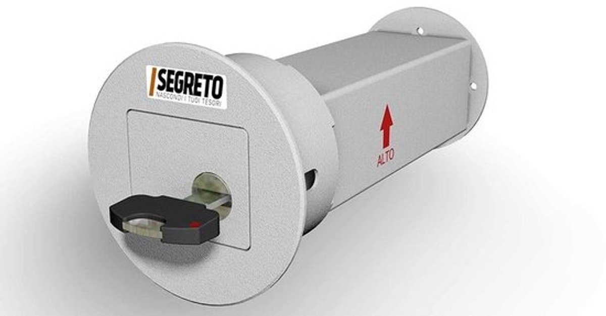 Veilige Opbergkluis - Verborgen Kluis - Waardevolle Spullen - Boorbeveiliging - 3 kg - Wit