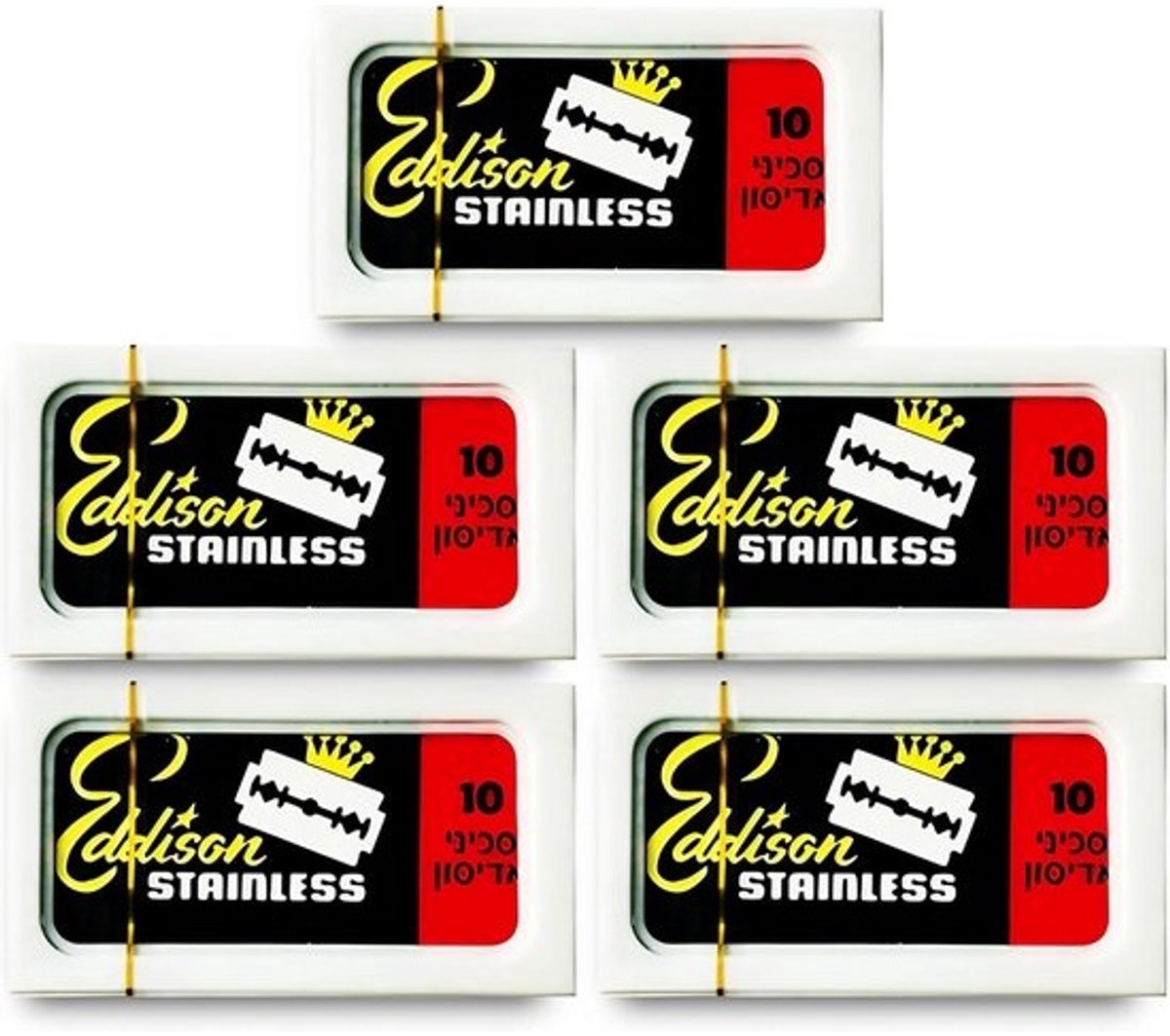 50 Dubbelzijdige Scheermesjes voor Veiligheid