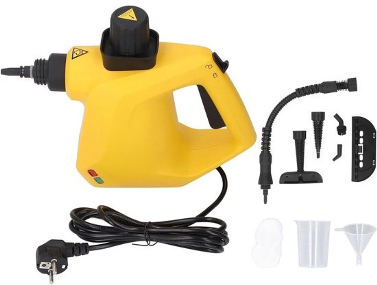 Krachtige Handstoomreiniger 1000W voor Huis, Auto en Meubels