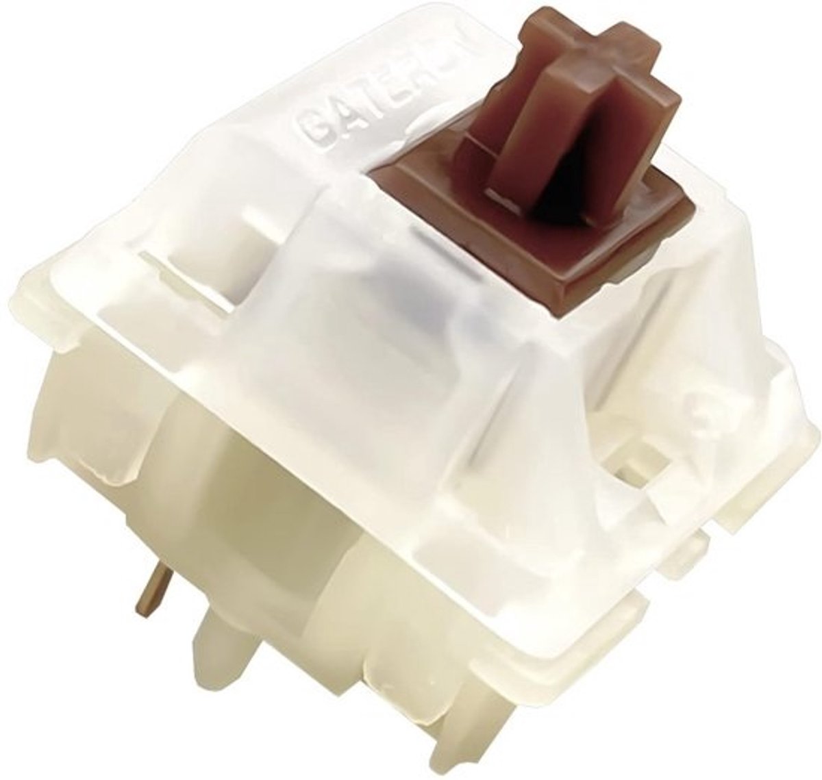 Melkachtig Gele Mechanische Schakelaars - 5-pins, 36 stuks bruin - Compatibel met MX Gamingtoetsenbord, KS-3 Patch, Tactiele Feedback, Stil en Soepel voor Snelle Actuatie