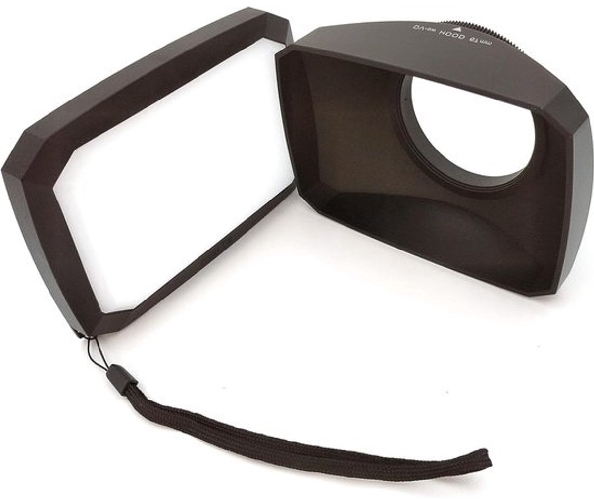 Groothoek Lenskap - Camcorder Accessoire - Bescherming Camera - Schroefbevestiging - 67mm - Zwart