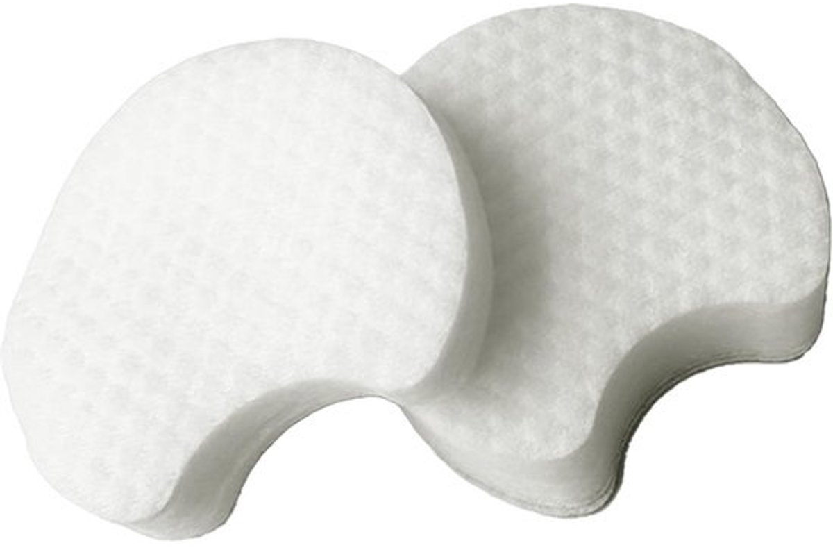Katoenen Pads - Gezichtsreiniger - Make-up Verwijderen - Dubbele Structuur - 1200 Vellen - Wit
