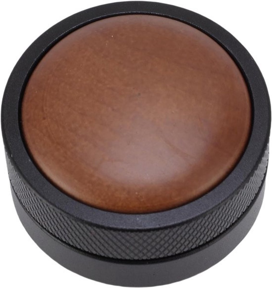 Palm Koffietamper - Ergonomische Tamper - Espresso Bereiden - Constante Druk - 53MM - Walnoothout