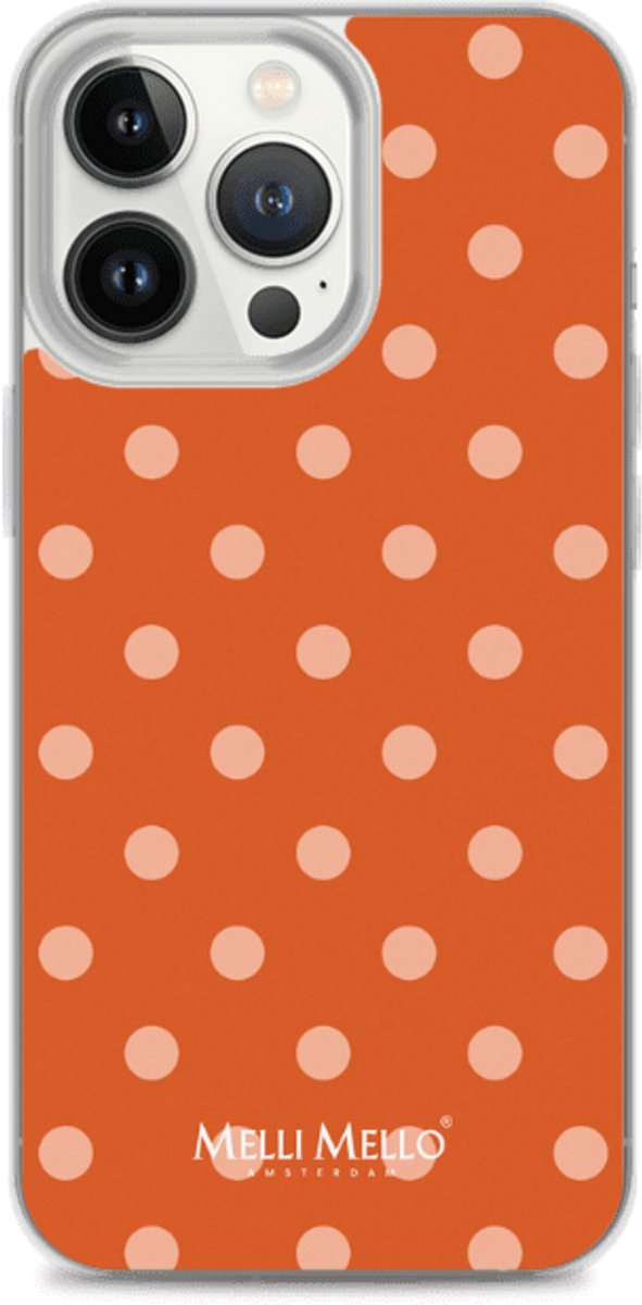 Melli Mello Telefoonhoesje Royal Dots (Soft Case) - Apple iPhone 13 Pro