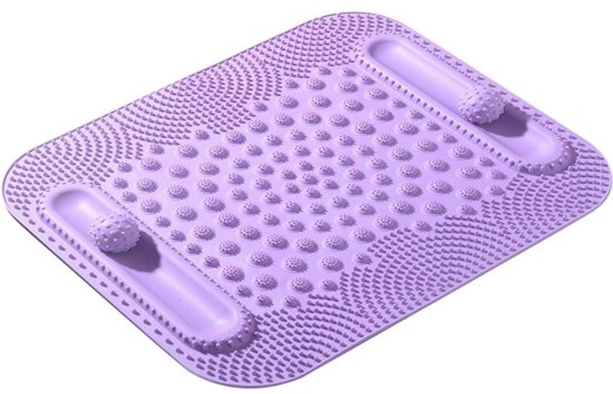 Voetmassagemat - Reflexologiepad - Spierontspanning - 5 Zonen Pad - 50.5 x 42.5 cm