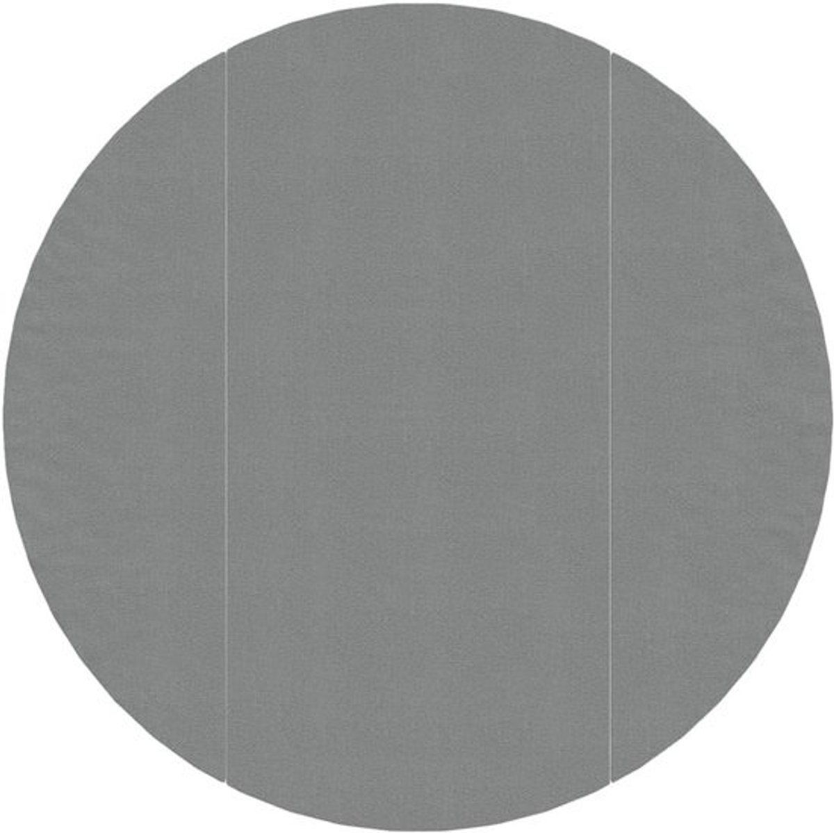 Rond Grondzeil voor Zwembad Ondergrond Bescherming Ø 306 cm - 3-Delig Polyester