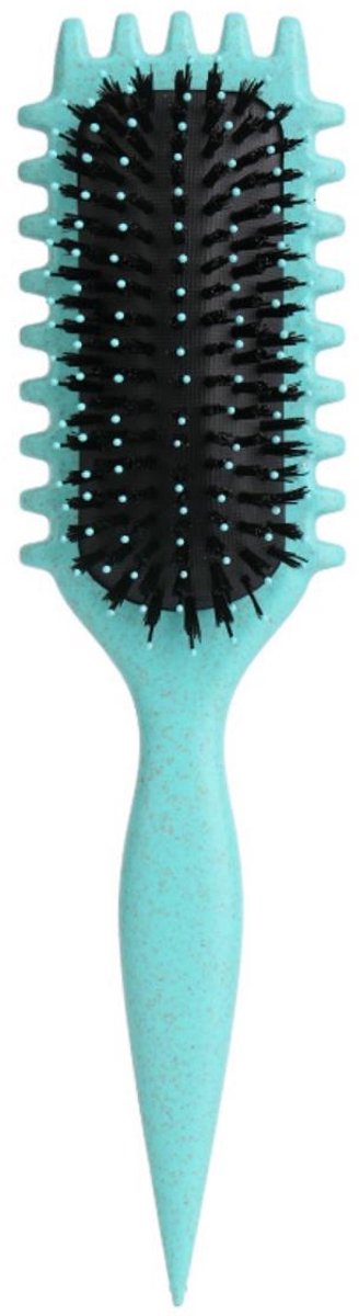 SSTRWGOOD Haarborstel - Lockenbürste - Curl Define Stylingborstel - 7x27.5cm - Duurzaam Plastic - Geschikt voor Vrouwen - Groen