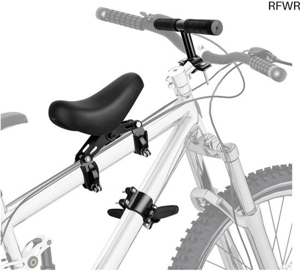 RFWR® Verstelbaar kinderfietsstoeltje voor 2-6 jaar - Veilig en comfortabel mountainbikezitje