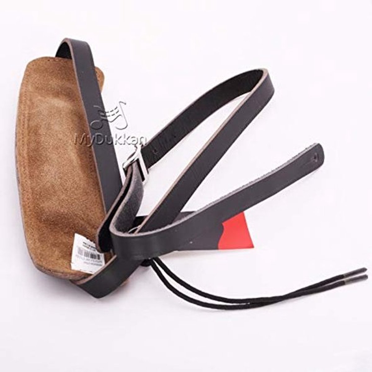 Vintage stijl leren riem bruin 140 cm