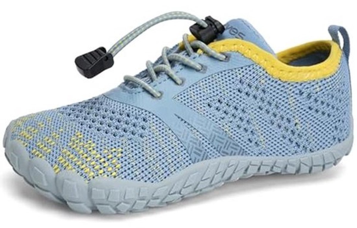 Blotevoetenschoenen voor Kinderen, Ademend en Flexibel met Klittenbandsluiting, Maat 25-36 EU