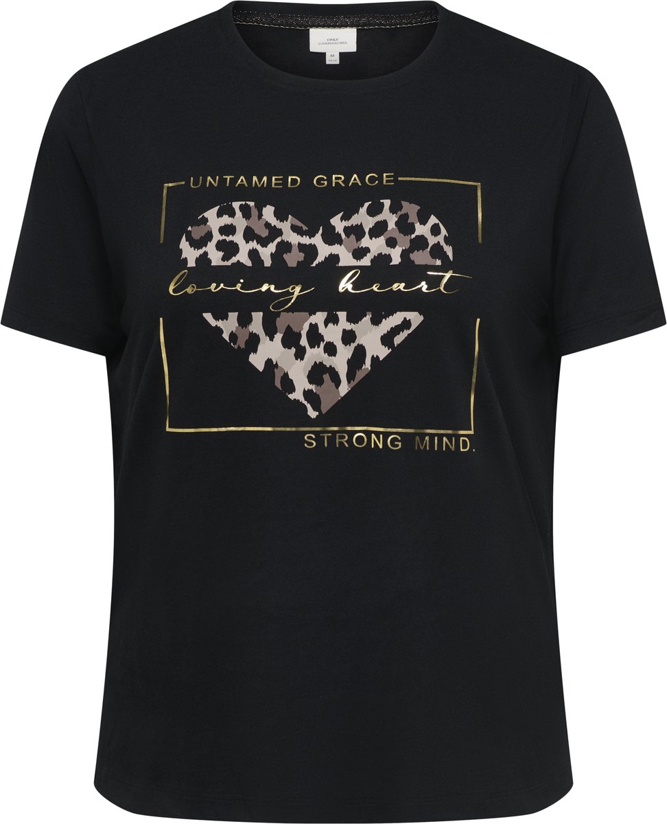 ONLY CARMAKOMA CARNIKO S/S O-NECK REG TEE JRS MAAT XL54