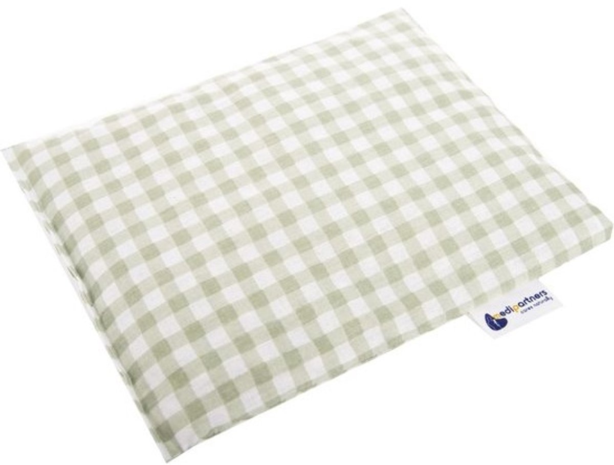 Groot Kersenstenen Kussen voor Warmte- en Koudetherapie - Eco Vriendelijk 100% Katoen, 20x25cm