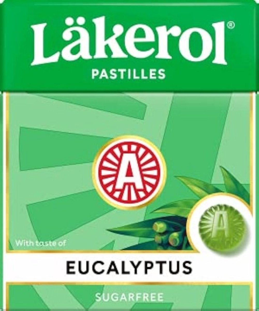 Eucalyptus pastilles 25g - 10 Dosen